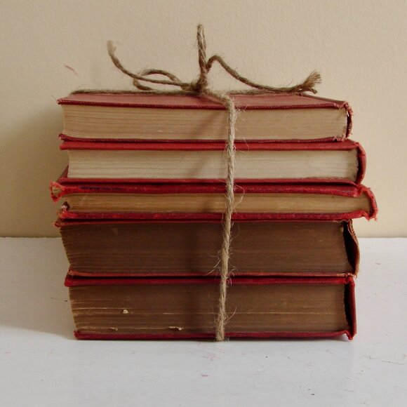 Vintage Antique Books Bundle of 5 Early 1900s Collectible - Picture 5 of 16